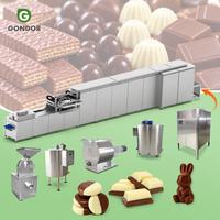 Ligne de production de chocolat de haute qualité pour la fabrication de tablettes de chocolat, machine à chocolat, ligne de production de chocolat