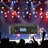 Contrôleur DJ professionnel X32 Rack et mélangeur audio numérique Contrôle FX en plastique avec effets de battement pour une utilisation sur scène
