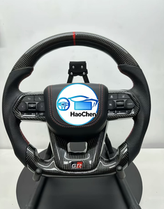 Volante de Carreras de Fibra de Carbono Brillante, Suministro de Fábrica, Compatible con <span class=keywords><strong>Toyota</strong></span> Prius XW50 XW60, Nuevo, Actualización para Autos Híbridos - Product Image 5