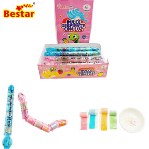 BESTAR Dulces <span class=keywords><strong>de</strong></span> Goma Suaves con Sabor a Frutas para Fiestas Infantiles, en Forma <span class=keywords><strong>de</strong></span> <span class=keywords><strong>Serpiente</strong></span>, Divertidos y Flexibles, Caramelos <span class=keywords><strong>de</strong></span> Goma Suaves y Dulces en Rollo <span class=keywords><strong>de</strong></span> <span class=keywords><strong>Serpiente</strong></span> - Product Image 1