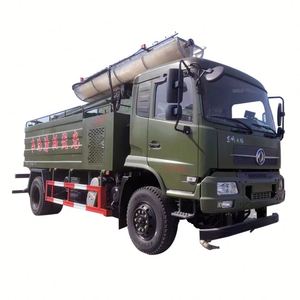 รถบรรทุกฉีดน้ำล้างกระจกแบบปรับแต่งได้ของจีน Dongfeng ขับเคลื่อน 4 ล้อ 6 ล้อ พร้อมแผงโซลาร์เซลล์/แผงไฟฟ้าแสงอาทิตย์ รุ่น Lava Tower Sunset Mirror พร้อมเครื่องยนต์ มอเตอร์ และปั๊ม - Product Image 1