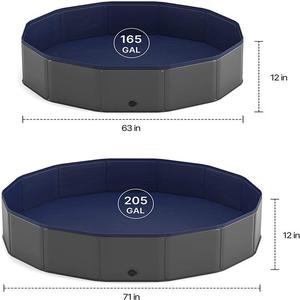Nibao-<span class=keywords><strong>Piscina</strong></span> plegable antideslizante para mascotas, bañera de plástico <span class=keywords><strong>duro</strong></span> para perros - Product Image 5