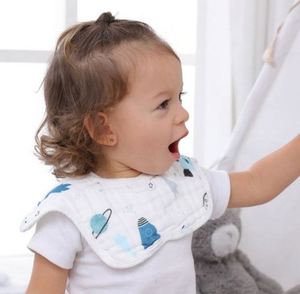 Bavoirs bandana pour bébé en coton naturel antibactérien et écologique, taille personnalisée, fermeture à boutons, lavables, service OEM pour nourrissons - Product Image 2