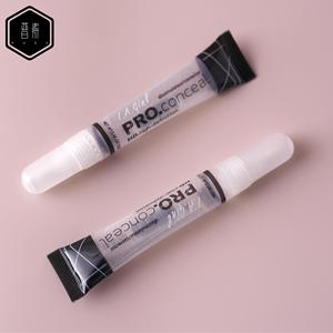 Tubos Cosméticos de Plástico con Cabezales de Cepillo, 5 Unidades de 300ml, Transparentes, para Reenvasado, Serigrafía, Origen Jiangsu - Product Image 1