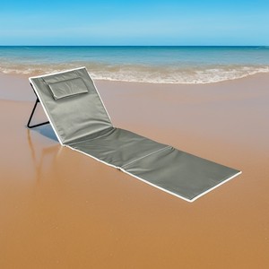 Esterilla de <span class=keywords><strong>playa</strong></span> para exteriores, <span class=keywords><strong>tumbona</strong></span> plegable portátil con respaldo ajustable, esterilla de <span class=keywords><strong>playa</strong></span> ajustable al por mayor - Product Image 4