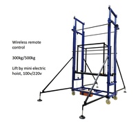 Échafaudage automatique d'ascenseur mobile de plates-formes de travail avec l'échafaudage électrique de mise en scène d'ascenseur électrique