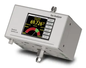 高精度气体监测便携式化学工业氧气和氮气分析仪高纯度氧气检测
