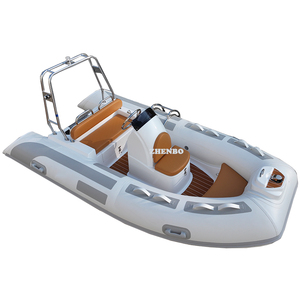 <span class=keywords><strong>Bateau</strong></span> <span class=keywords><strong>semi</strong></span>-<span class=keywords><strong>rigide</strong></span> gonflable <span class=keywords><strong>de</strong></span> <span class=keywords><strong>luxe</strong></span> en fibre <span class=keywords><strong>de</strong></span> verre à coque en V profond, PVC Hypalon, 12 pieds (360 cm), pour plongeur, 6 personnes - Product Image 6