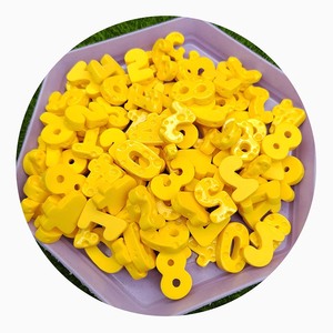 Adornos de Resina con Forma de Queso y Números del 0 al 9 para Niños, para Aprender Matemáticas, Juguetes de Slime, Accesorios para Casa de Muñecas - Product Image 4