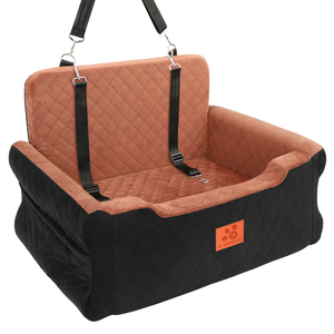 <span class=keywords><strong>Lit</strong></span> <span class=keywords><strong>de</strong></span> luxe pour grands chiens, en velours doux, avec sangles réglables, idéal pour les voyages et la sécurité des animaux <span class=keywords><strong>de</strong></span> compagnie. - Product Image 1