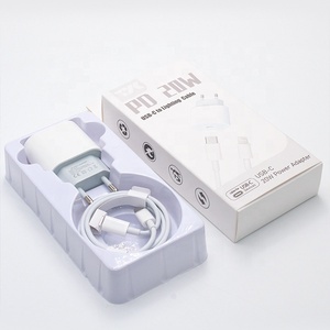 Bán Hot PD 20W bộ sạc Adapter điện thoại Sạc nhanh loại C sạc nhanh di động Phụ kiện làm việc <span class=keywords><strong>v</strong></span>ới điện thoại 15 Pro <span class=keywords><strong>Max</strong></span> - Product Image 1