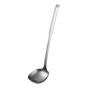 Stainless Steel Soup Ladle Set 201 Stainless Steel Long Handle Deepened Widened Thickened Korean Style Cooking Tool - Product Image 2