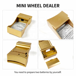 Machine de distribution de cartes automatique professionnelle à un seul jeu, compacte et sur roulettes, pour le Texas Hold'em et les jeux de table de casino - Product Image 3
