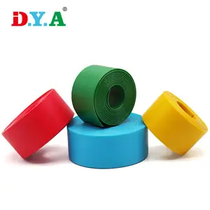 Custom Color High Strength Durable Waterproof PVC Coated Nylon Polyester Webbing For Dog Collar Leash