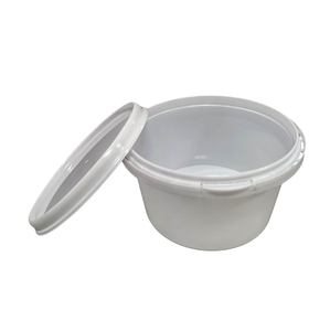 Disposable Round PP <b>Plastic</b> Food <b>Container</b> with <b>Lid</b> Heavy Duty Soup Bucket for Takeout Catering and Food Storage - Product Image 4