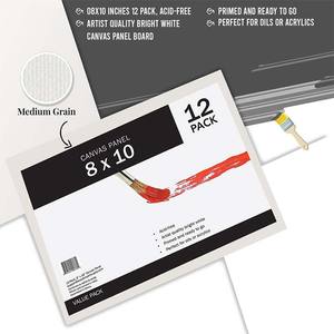12 8x10 tuval panellerinin profesyonel paketi - Product Image 3
