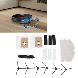 <span class=keywords><strong>Accessoires</strong></span> de balayage pour Robot, bonne absorption d'eau, pièces de rechange faciles à démonter pour <span class=keywords><strong>Proscenic</strong></span> M7Pro - Product Image 5