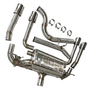 Sistema <span class=keywords><strong>de</strong></span> <span class=keywords><strong>Escape</strong></span> Catback GFC con Válvula Eléctrica para Seat Cupra Ateca 2.0T 2020, Fabricado con <span class=keywords><strong>Tubo</strong></span> SUS304 - Product Image 2