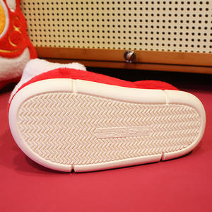 Kadınlar ve erkekler için uyanış aslan kış peluş terlik - Product Image 4