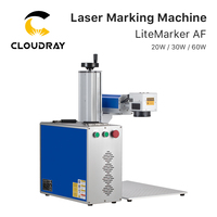 Cloudray 20W 30W 100W JPT Mopa M7 Fiber Laser Mrtking Machine pour Acier Inoxydable Couleur Laser Marquage 2.5D Gravure Profonde