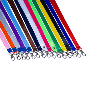 Cordón Largo Liso de Poliéster al por Mayor, Colores Sólidos, Sin Logotipo, 1.5cm de Ancho, con Gancho Giratorio - Product Image 6