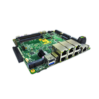 Placa Base TPM 2.0 para Firewall Pfsense, J6412, RAM DDR4, Placa Base Principal con 6 Puertos LAN, Mini ITX, Router Suave con Módulo TPM 2.0