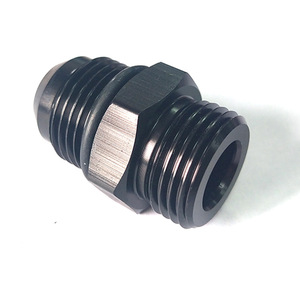 Jiax 10An To 10An Fuel <b>Pump</b> Rail <b>Adapter</b> Orb Threaded Straight Pipe Connector For Retrofit Upgrade - Product Image 2