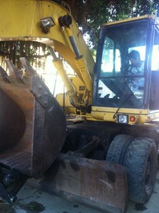 Komatsu รถตักดินมัลติฟังก์ชั่นแบบเกาหลี pc130-6รถฮุนไดประสิทธิภาพสูง - Product Image 2