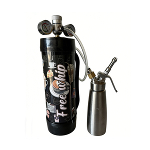 ถังแก๊สทำวิปครีม รุ่นใหม่ ฟรีวิป  สำหรับทำขนมหวาน  พร้อมอุปกรณ์ - Product Image 6