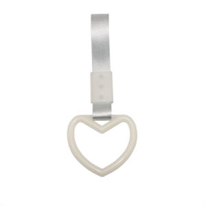 Tsurikawa Ring Heart JDM Drift Charm <strong>Strap</strong> Auto Interior Accessory Warning for Train <strong>Bus</strong> <strong>Handles</strong> for Car Popular ABS Material - Product Image 4