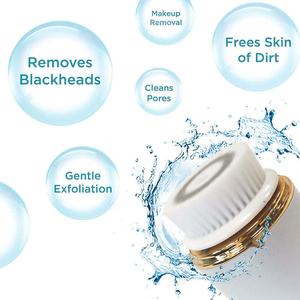 Nouvel appareil portable de soin de la peau, brosse de lavage du visage douce et imperméable, masseur facial, brosse de nettoyage en profondeur électrique - Product Image 6