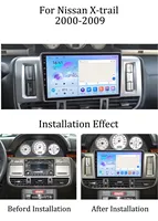 Autoradio Android pour Nissan X-trail 2000-2009 Carplay Multimedia Player 2din Stereo Autoaudio Head Unit 9 ''DSP Navigation GPS