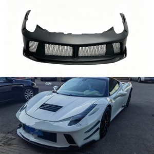 Pare-chocs avant en fibre de carbone de style PD pour <span class=keywords><strong>Ferrari</strong></span> 458, <span class=keywords><strong>neuf</strong></span>, qualité supérieure, directement de l'usine - Product Image 1