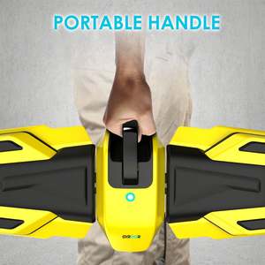 Le gyroor tout-terrain populaire a mené les scooters auto-équilibrants de Hoverboard de haut-parleur de dent bleu clair - Product Image 3