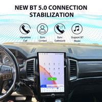 Radio para Auto ZWNAV de 14.5 Pulgadas con Carplay para Ford Everest 2016-2020, GPS, Navegación, Reproductor Multimedia con Pantalla Táctil, Estéreo para Auto, Unidad Principal