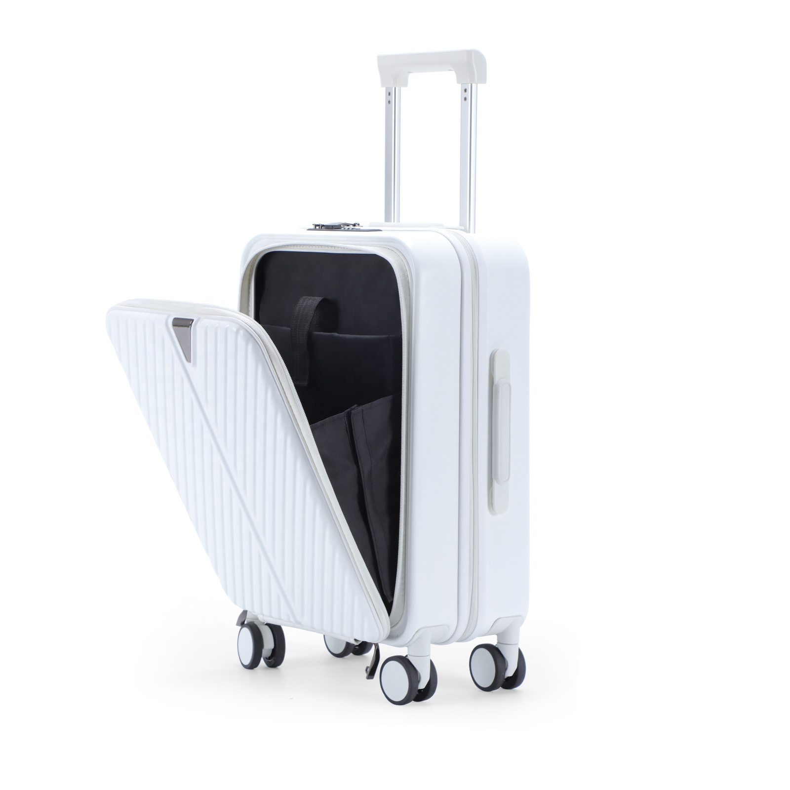 Cabin Trolley Bag Laptop Compartment Durable Stylish