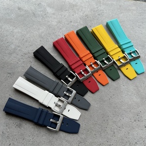 <span class=keywords><strong>สาย</strong></span><span class=keywords><strong>นาฬิกา</strong></span>แฟชั่นฟลูออรีน FKM สำหรับ <span class=keywords><strong>Omega</strong></span> moonswatch 20mm 22mm โลโก้ที่กำหนดเอง - Product Image 6