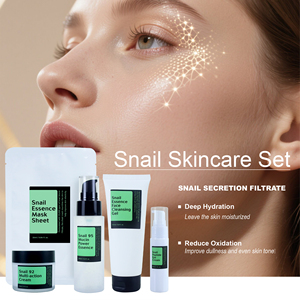AiXin Private Label Korean Snail Mucin 96% Vitamine C Ensemble de soins du visage éclaircissant hydratant à la <span class=keywords><strong>bave</strong></span> <span class=keywords><strong>d</strong></span>'<span class=keywords><strong>escargot</strong></span> OEM/ODM - Product Image 3