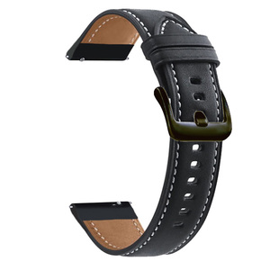 Correas de Reloj de Cuero de Calidad Empresarial BEEFLYPOWER para Hombre o Mujer, Correa de 20 mm 22 mm para Samsung Galaxy Watch 3 Huawei - Product Image 3