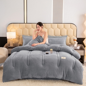 Nuovo Piumino Invernale in Velluto di Latte e Velluto d'Agnello a Doppia Faccia, Caldo e Spesso, per Autunno e Inverno - Product Image 1