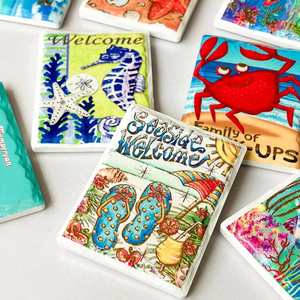 Imanes Promocionales Diarios con Tecnología de Estampado, Decoración para el Hogar, Serie Océano, Refrigerador Suave de Metal y Resina Pintada a Medida - Product Image 4