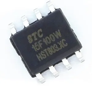 Online satın al elektronik bileşenler STC15F100W 15F101W 15F102W 15F104W -35I SOP8 MCU çip mikrodenetleyici Ic