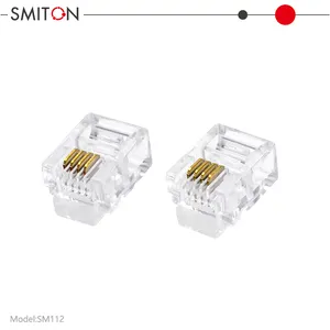 RJ11 6p4c Telephone Socket Modular Plug Cat3 Female Connector