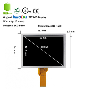 Công nghiệp Lớp <span class=keywords><strong>8</strong></span> <span class=keywords><strong>inch</strong></span> innolux EJ080NA-05B 800x600 <span class=keywords><strong>SVGA</strong></span> 50pins <span class=keywords><strong>LCD</strong></span> mô-đun Màn hình hiển thị màn hình <span class=keywords><strong>TFT</strong></span> <span class=keywords><strong>LCD</strong></span> Bảng điều chỉnh - Product Image 1