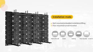 Schermo a LED per interni Premium 600x337.5mm impermeabile HD GOB con tecnologia Digital Signage schede <span class=keywords><strong>Video</strong></span> da parete per la grafica del negozio al dettaglio - Product Image 5
