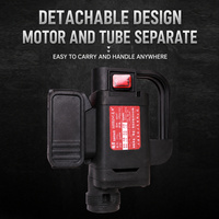 Pompe de vidange d'huile chaude sans fil 21V résistante à la chaleur, basse pression, OEM, 1 batterie, 1 chargeur, moteur 320W pour transfert d'essence/diesel