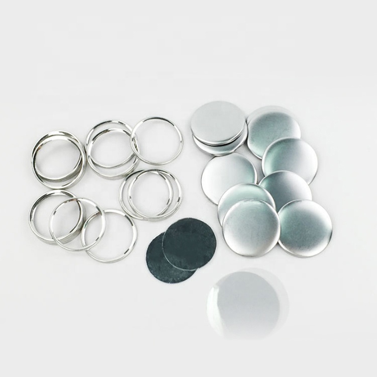 Оптовая продажа, круглый зеркальный значок 58 мм