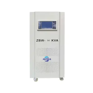 SBW/ZBW/SVC/SCR Estabilizador de potencia de CA automático trifásico/regulador de voltaje 50 kVA 100kva 500kva
