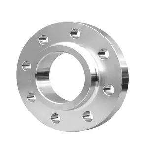 Factory Duplex Steel 2205 304 316l 347l 904l Stainless Steel A105 A105n Rf 100a Slip On Forged So Plate Flange For Pipe Fitting