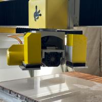 ZHENGDA - Sierra de Puente CNC Multifuncional de Alta Precisión de 5 Ejes, Cortadora de Fresado, Máquina de Corte de Piedra, Motor, Engranaje, Rodamiento para Mármol